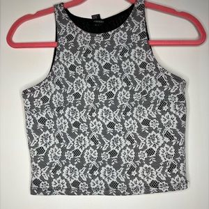 *2 for $15* High Neck Crop Top